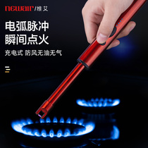 Gas stove igniter pulse ignition gun extended Rod charging household kitchen electronic lighter gas stove artifact
