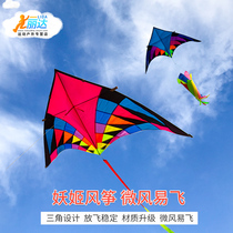 Kite adult large 2018 new high-end professional enchantress breeze easy-to-fly beginner oversized kite with spool
