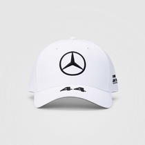  2021 new F1 Mercedes Benz hamilton racing cap outdoor sports white baseball cap cap