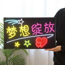 Concert lights custom Star hand lift support tfboys ultra-thin soft led happy birthday hair hoop card