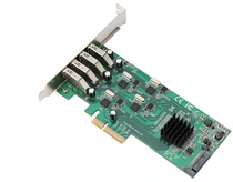 MOGE Capricorn MC2025 half-height USB3 0 expansion card PCIE to four-port USB independent channel industrial camera