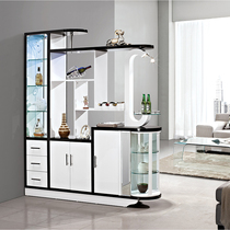 Modern and simple room cabinet Partition cabinet double-sided wine cabinet Entrance cabinet shoe cabinet screen foyer cabinet living room multi-function cabinet