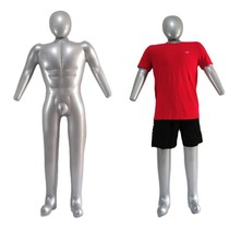 Inflatable full body male and female model dummy props film and television medical simulation mannequin clothing display photo tool