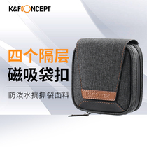 KF Concept Zall filter storage bag SLR camera UV lens polarizer protective bag professional filter box