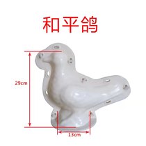European Roman column and peace dove mold plastic construction cement prefabricated Template