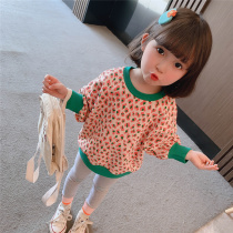 Girls sweatshirt BAO WEN spring autumn season 2022 new foreign air children Han version childrens clothing baby girl spring dress blouse