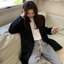 Small Suit Jacket Woman Little Guy 2022 New Spring Autumn Season Chic Superior Design Sensation Small Crowd Fried Street West Suit