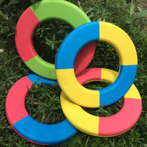 Adult children swimming rings do not inflate large buoyancy swimming entertainment decoration EVA floating circle foam lifebuoy