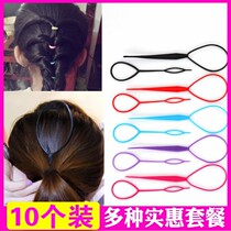  Flip hair hairdresser wear hair wearing with instruments pull needle child pull hair deity Divine Instrumental Lalap Dual-use Zal Hair