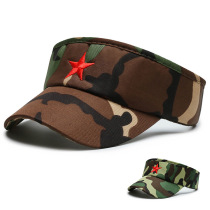 Childrens outdoor sports camouflage cap boy sunshade baseball cap five-pointed star sun hat mountaineering hat