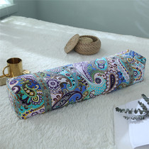 Rectangular round edge flower pillow Korean buckwheat cervical pillow court pillow antique liner antique liner can be removed and washed