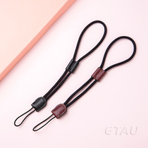 ETAU is suitable for Ricoh GR2 Canon G7X2 Sony black card RX100 ZV1 leather wrist strap