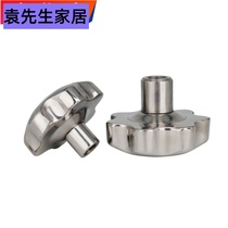 304 stainless steel plum handle nut handwheel hand screw screw cap five star handle hand twist lock knob nut