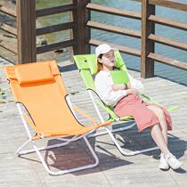 Recliner folding chair office lunch break lunch bed baby leisure recliner office recliner lounge lounge chair lazy balcony recliner