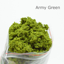 Sandbox building material DIY handmade micro landscape simulation dark green army green high grade tree powder