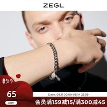 ZEGL multi-layer composite image couple bracelet men and women ins niche design hip-hop trend cold wind personality jewelry