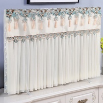 TV cabinet cover cover 2025 new TV cover dust cover simple modern Nordic cover cover cloth light luxury wall hanging