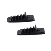 Glass compression block glass cushion block accessories gasket aluminum alloy door and window broken bridge glass fixed insert clamp glass