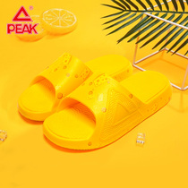 Pick state pole slippers cheese color mens shoes 2021 summer couples new beach sports cool slippers womens tide