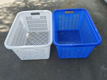 Rectangular Plastic Basket Basket Large Number Thickened Turnover Basket Finishing Basket Toy Debris Clothing Containing basket Washing Vegetable Basket