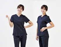 Nightingale surgical gowns short sleeve wash clothes dental brush hand clothes nurse uniform beauty salon doctor work clothes men and women