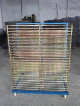 Clotheson chisel 50-layer 25-layer light aggravated wooden board cart into the oven-set breadboard drying rack