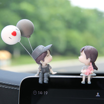 Internet Red Couple Creative Car Interior Decoration Pendulum Piece Creative On-board Cute Middle Control Desk Goddess Supplies Great All