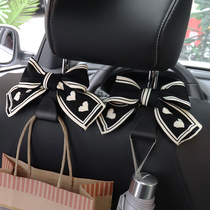 High-end car seat back seat back seat car rear love bow hook car seat back hook car