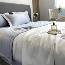 Machine washable natural silk air conditioning by spring and autumn by summer quilt Summer summer cool by summer single double and thin quilt by summer