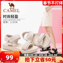 Camel Outdoor 2021 Summer New Fashion Sandals Lightweight Elegant Net Red Retro Velcro Sports Sandals