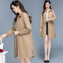 Mrs. Gui high-end Western style windbreaker this year popular coat in February and August 2021 new womens clothing