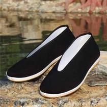 Old Beijing cloth shoes men casual shoes dad middle-aged Chinese style deodorant light old shoes rubber Hanfu
