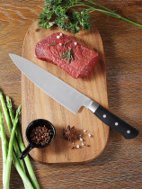 Japanese cooking knife Western food chef knife special kitchen knife cutting beef knife sushi knife sharp Western style chef knife