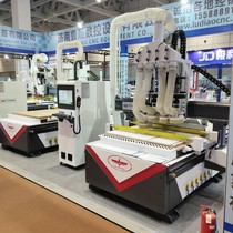 Board-style furniture four-process numerical control opening machine wardrobe cupboard door panel door 49 49-foot fully automatic woodworking engraving machine cut saw