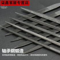 Steel extension file set woodworking grinding tool small contusion knife steel file metal triangle semi-circle mini shaping file