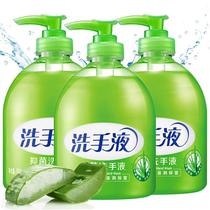 Aloe hand Sanitizer 500g Fragrant moisturizing household hand washing foam Hand cleaning press antibacterial hand sanitizer