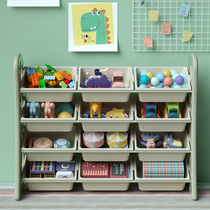 Childrens toy storage rack Baby toy shelf Kindergarten storage box Locker bookshelf one household