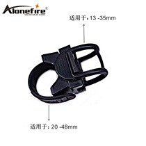 360-degree rotatable flashlight rack front lamp holder U-shaped fixed bracket bicycle mountain bike clip LC-8