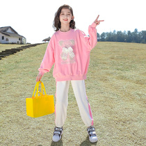 Childrens clothing girls clothing spring clothing 2022 foreign air new trendy CUHK childrens spring and autumn models girls blouses 10-12