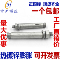 Spot low price supply hot dip galvanized hot dip zinc expansion bolt screw M8M10M12M16 M20 photovoltaic