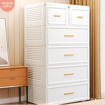 Multi-layer plastic drawer storage cabinet baby wardrobe home baby toy box finishing box Childrens locker