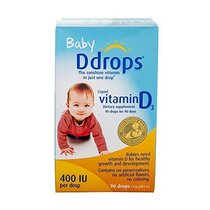 US version of spot Ddrops baby natural vitamin D3 drops 90 drops help calcium absorption