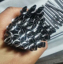 One-character punch belt flat flat oval egg-shaped punch DIY eye-punch various specifications