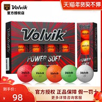 ()VOLVIK Golf Second Floor Ball Power Soft Color Ball golf Double Floor Ball Color Ball