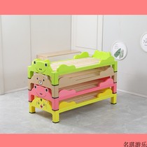 Kindergarten bed trusteeship class primary school students nap bed Plastic childrens bed afternoon care special bed Infant cartoon small bed