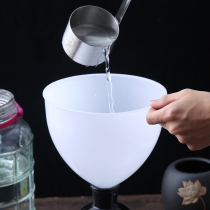 Special large number funnel plastic funnel Large-diameter water leakage refuelling funnel large number thickened industrial funnel