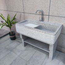 Stone laundry pool balcony household marble with washboard granite laundry sink outdoor yard Stone