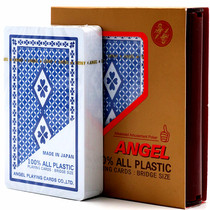 Domestic little angel quality frosted creative playing cards plastic pvc waterproof washable poker cheap and durable