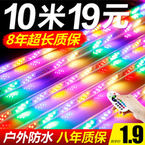 Colorful lights Marquee lights Water lights with outdoor waterproof neon outdoor colorful color change signs flash led soft light strip