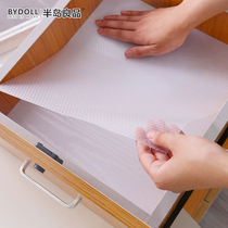 Drawer pad paper moisture-proof cabinet pad self-adhesive thickened wardrobe dustproof shoe cabinet oil-proof sticker kitchen waterproof pad creative